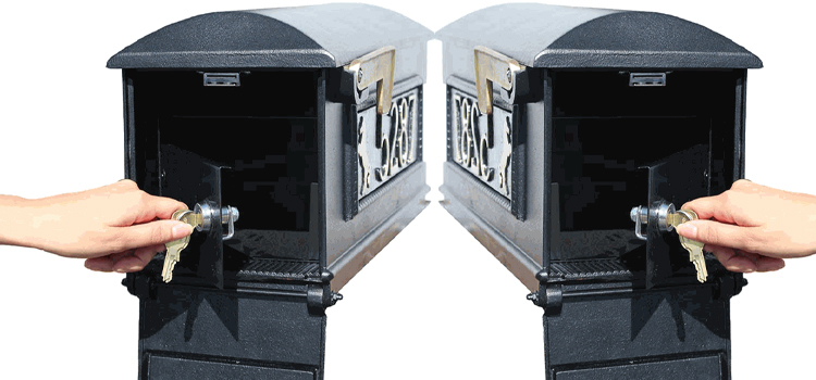 Santa Cruz Residential Mailboxes With Lock